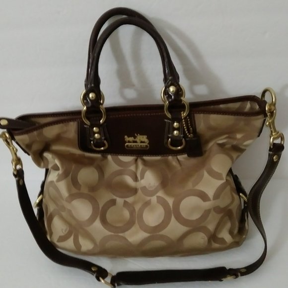 Coach Madison Julianne Tote Double Handle and Cross-body - Picture 9 of 14